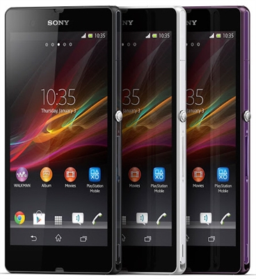 Sony Xperia Z смартфоны микробағдарламасы