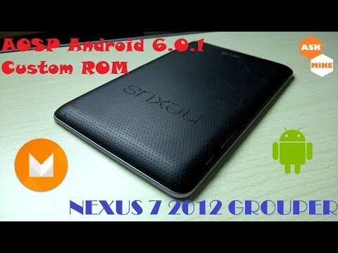 Firmware Tablet Google Nexus 7 3G (2012)