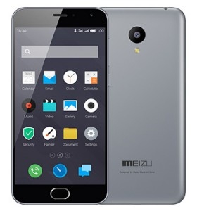 Quraşdırılmış Meizu M2 Mini smartfonu