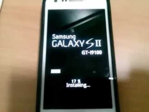 Samsung Galaksi S2 GT-I9100 firmwèr smartphone